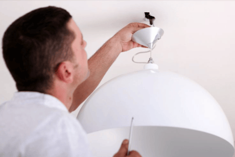 Como instalar Luminária de teto - Casas Gael