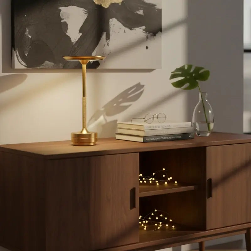 Luminária de Mesa Sem Fio - Casas Gael