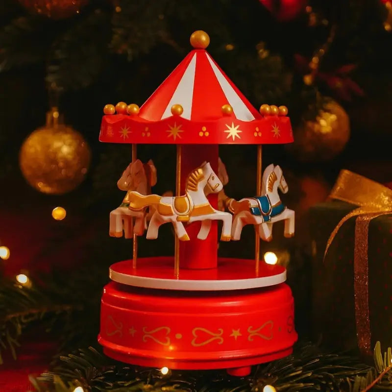Decoração de Natal Carrossel Musical -Casas Gael