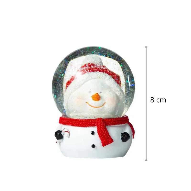 Decoração de Natal Globo de Neve em Vidro - Casas Gael