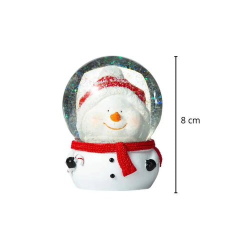 Decoração de Natal Globo de Neve em Vidro - Casas Gael