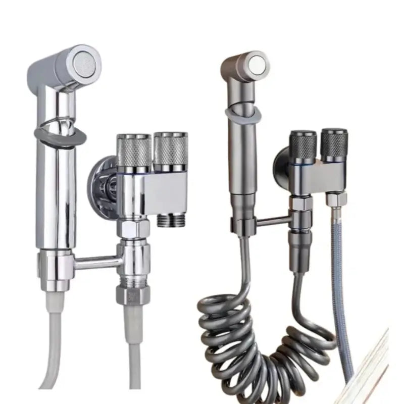 Ducha Higiênica para Banheiro Kit Completo com Registro Duplo - Casas Gael