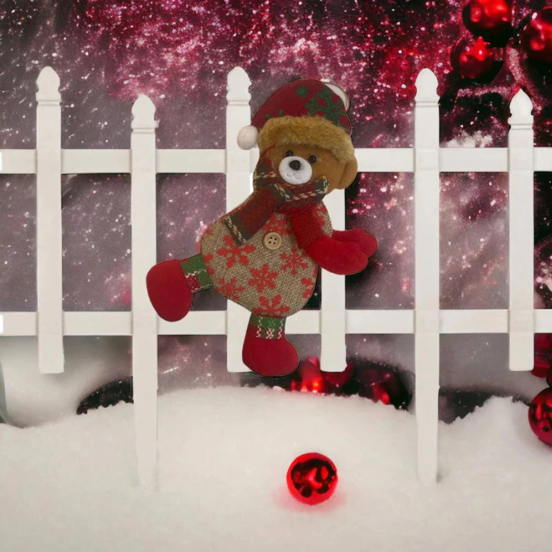 Enfeites de Natal em Pelúcia 6 peças - Casas Gael