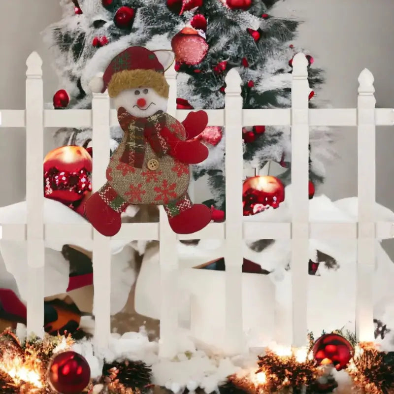 Enfeites de Natal em Pelúcia 6 peças - Casas Gael