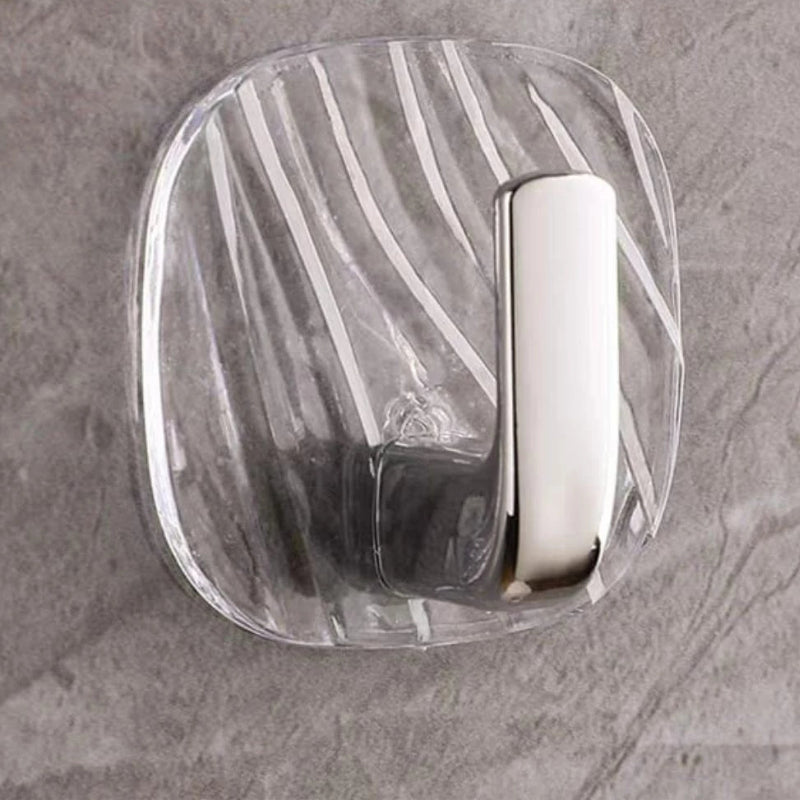 Gancho Adesivo Premium 4 Unidades para Toalhas e Acessórios - Casas Gael