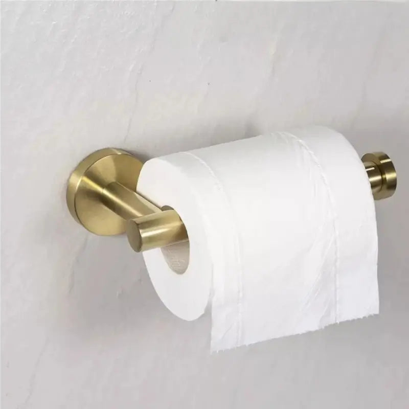 Kit Acessórios para Banheiro em Aço inoxidável 5 Peças - Casas Gael