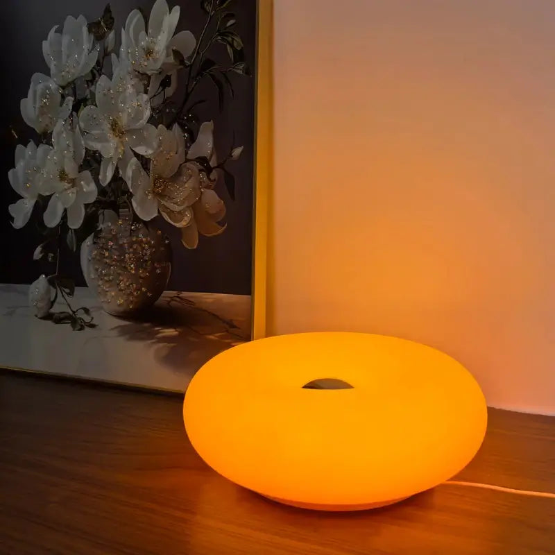 Luminária Decorativa de Mesa Donut LED USB - Casas Gael