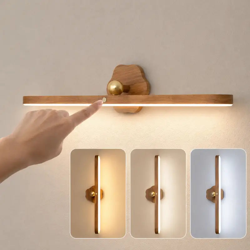 Luminária Sem Fio Led Para Espelho e Quadros - Casas Gael