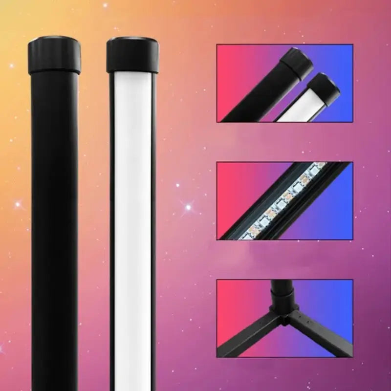 Luminária de Chão Barra Led RGB com Controle Remoto - Casas Gael