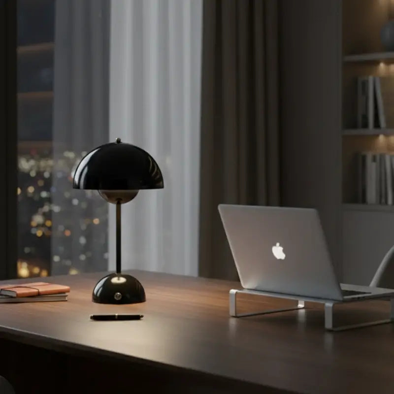 Luminária de Mesa Decorativa Cogumelo sem Fio - Casas Gael