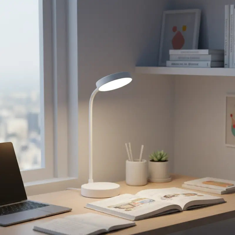 Luminária de Mesa Decorativa LED Flexível Touch - Casas Gael