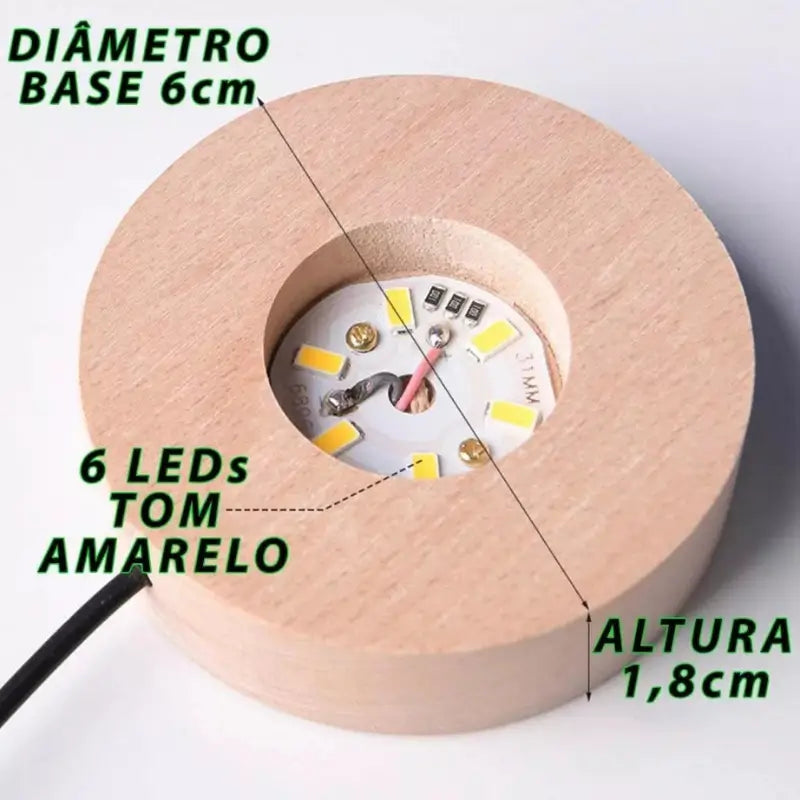 Luminária de Mesa Decorativa LED Globo 3D Universo USB - Casas Gael