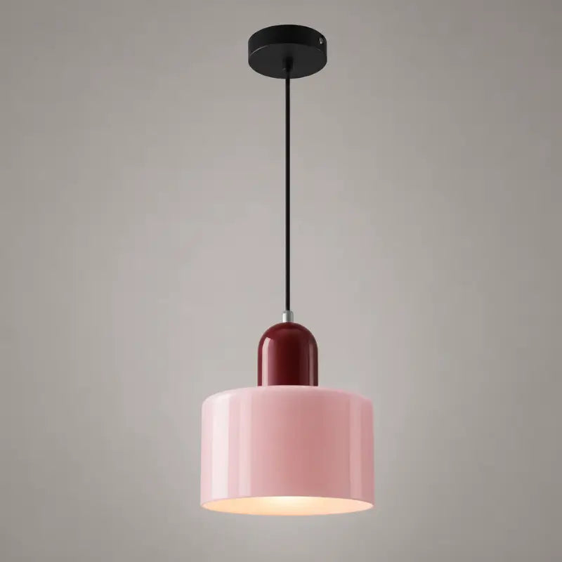 Luminária de Teto Pendente Nórdica em Vidro Cores- Casas Gael