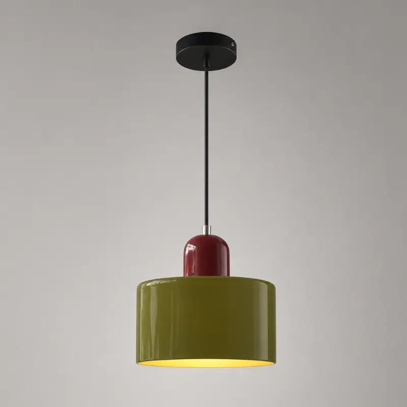 Luminária de Teto Pendente Nórdica em Vidro Cores- Casas Gael