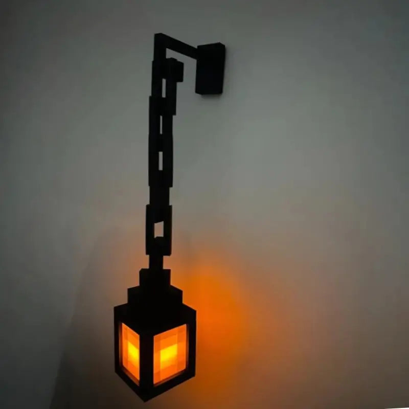 Luminária decorativa de parede efeito pixelado - Casas Gael