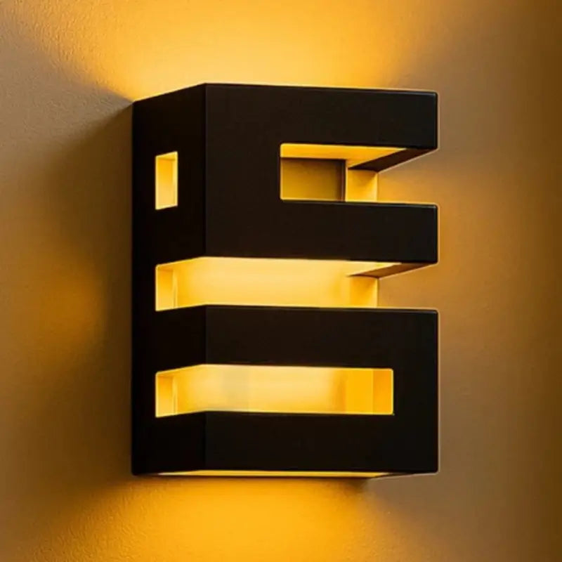 Luminária para Área Externa Frisada - Casas Gael