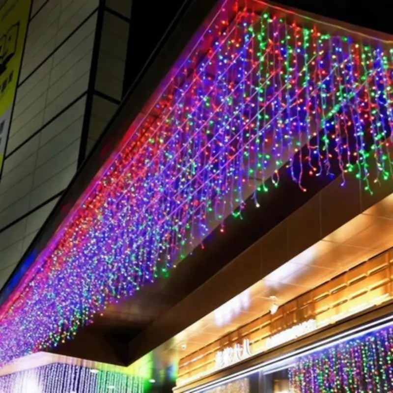 Pisca Pisca Cascata de Natal 10 Metros 110V - Casas Gael