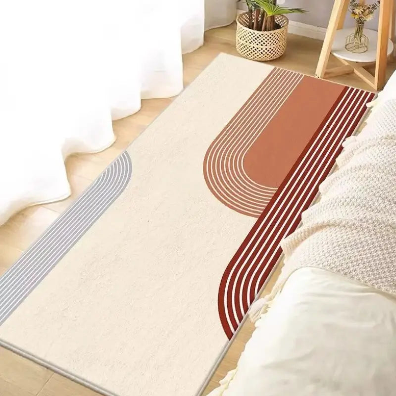 Tapete Passadeira Antiderrapante 150x50cm em Veludo Cristal - Casas Gael