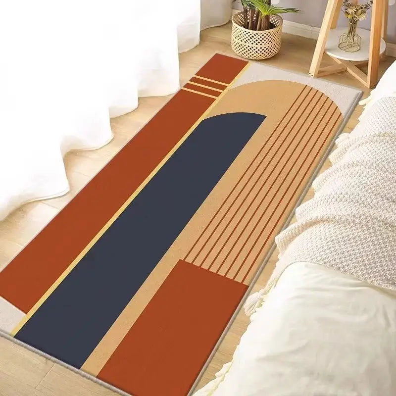 Tapete Passadeira Antiderrapante 150x50cm em Veludo Cristal - Casas Gael