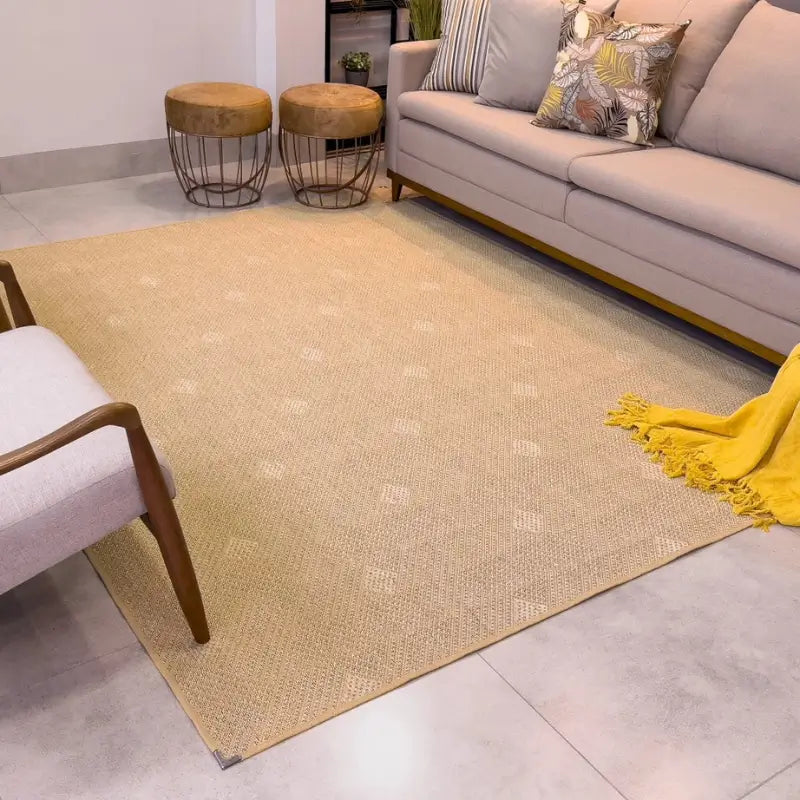 Tapete Sisal para Sala Antiderrapante 200x300cm - Casas Gael