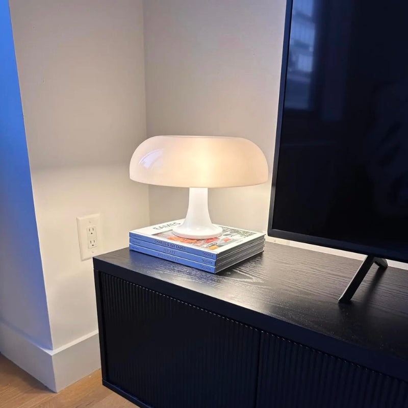 Abajur de LED Cogumelo Retrô USB - Casas Gael