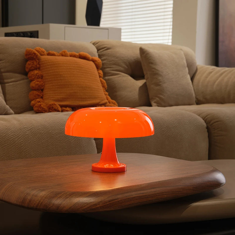 Abajur de LED Cogumelo Retrô USB - Casas Gael