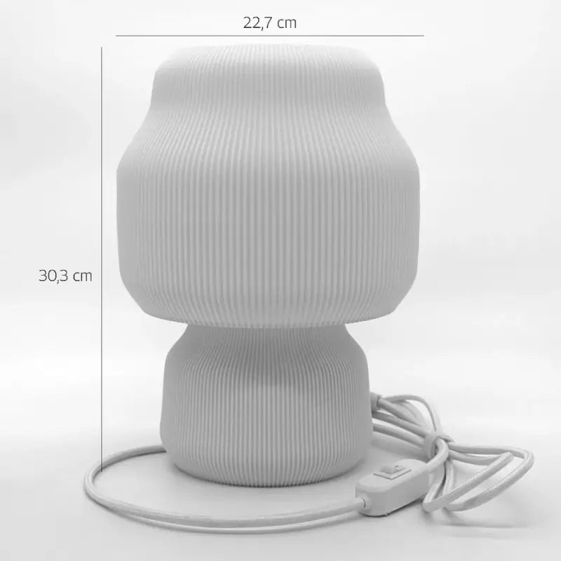 Abajur de Mesa Moderno Bivolt - Casas Gael