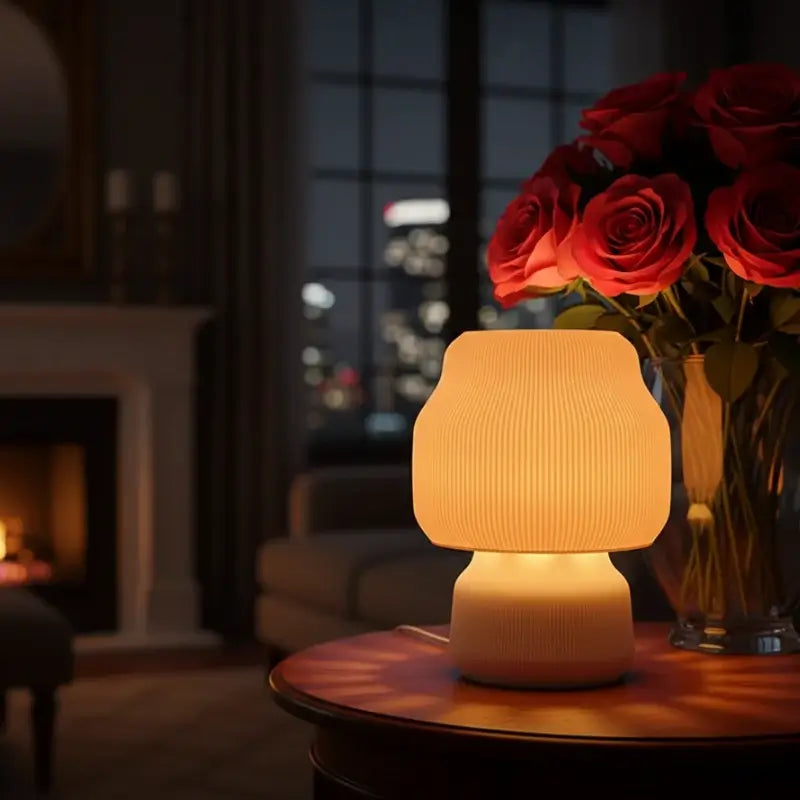 Abajur de Mesa Moderno Bivolt - Casas Gael