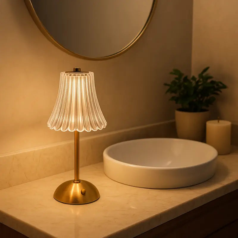 Luminária de Mesa Sem Fio Abajur