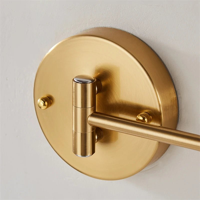 Arandela de Parede Articulada LED em Metal - Casas Gael