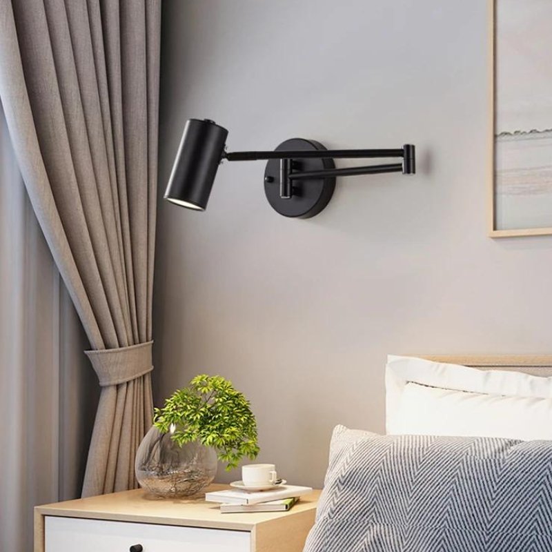 Arandela de Parede Articulada LED em Metal - Casas Gael