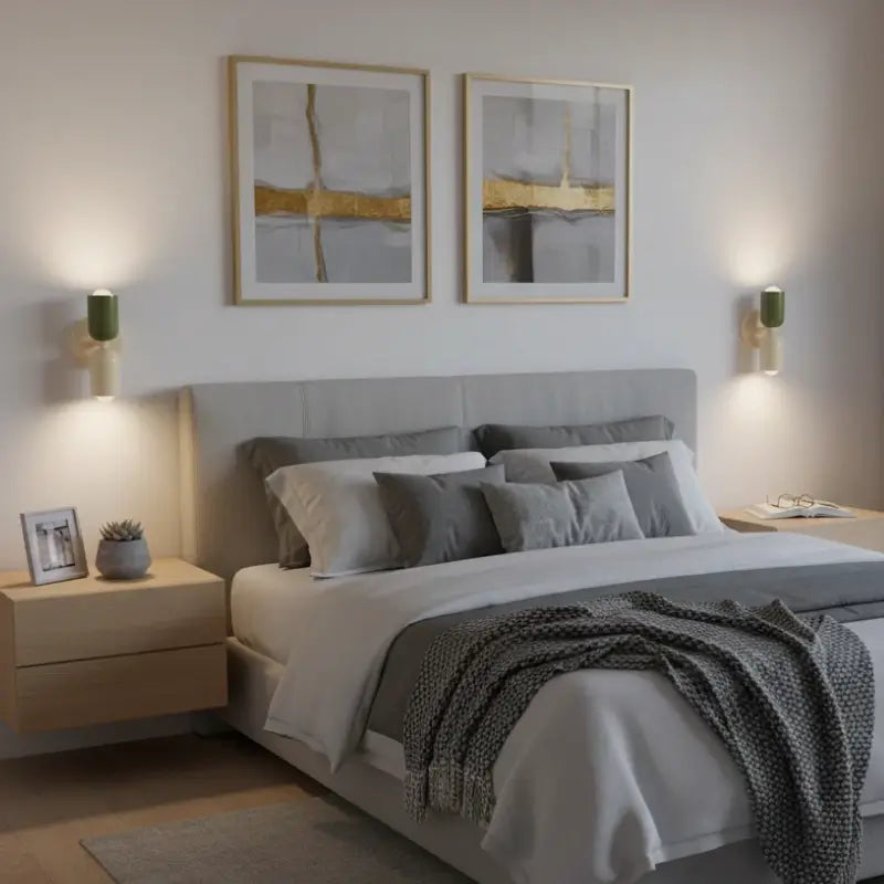 Arandela de Parede Dupla Minimalista - Casas Gael