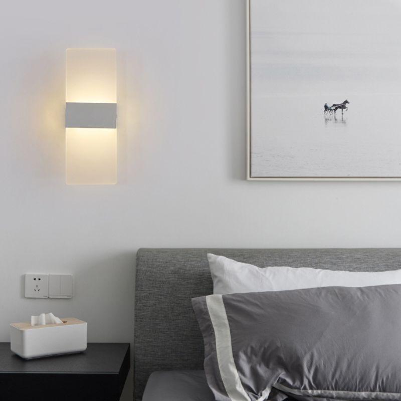 Arandela de Parede Minimalista Acrílico - Casas Gael