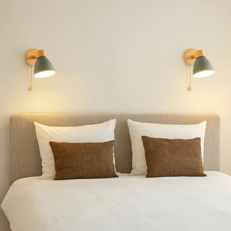 Arandela de Parede Wooden - Casas Gael