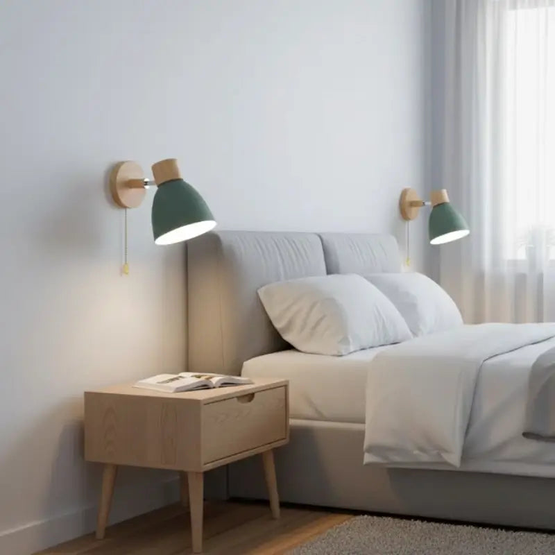 Arandela de Parede Wooden - Casas Gael