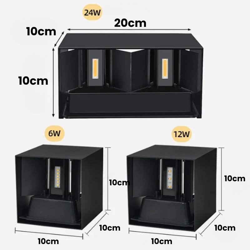 Arandela Externa à Prova D'água IP65 - Casas Gael