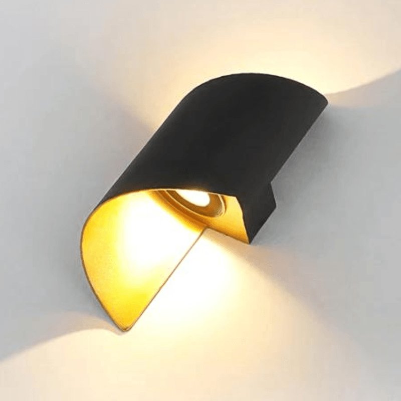 Arandela Externa de Parede Led Espiral - Casas Gael