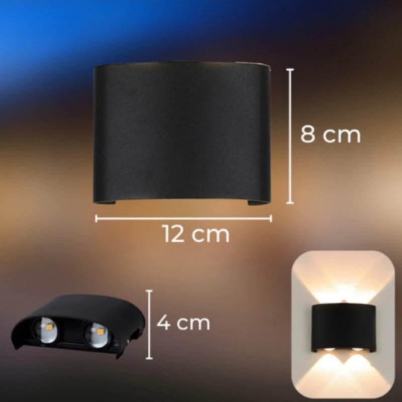 Arandela Externa Led IP65 - Casas Gael