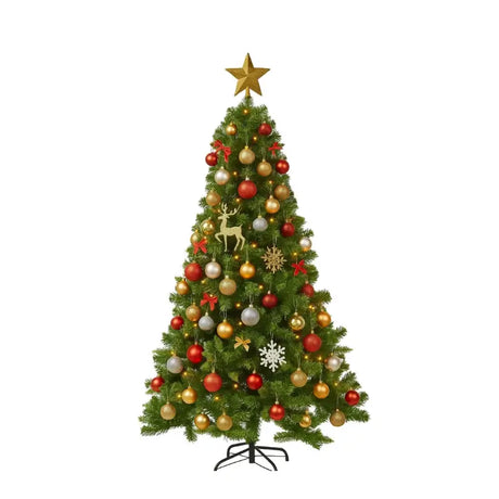 Árvore de Natal Grande 750 galhos 180cm - Casas Gael