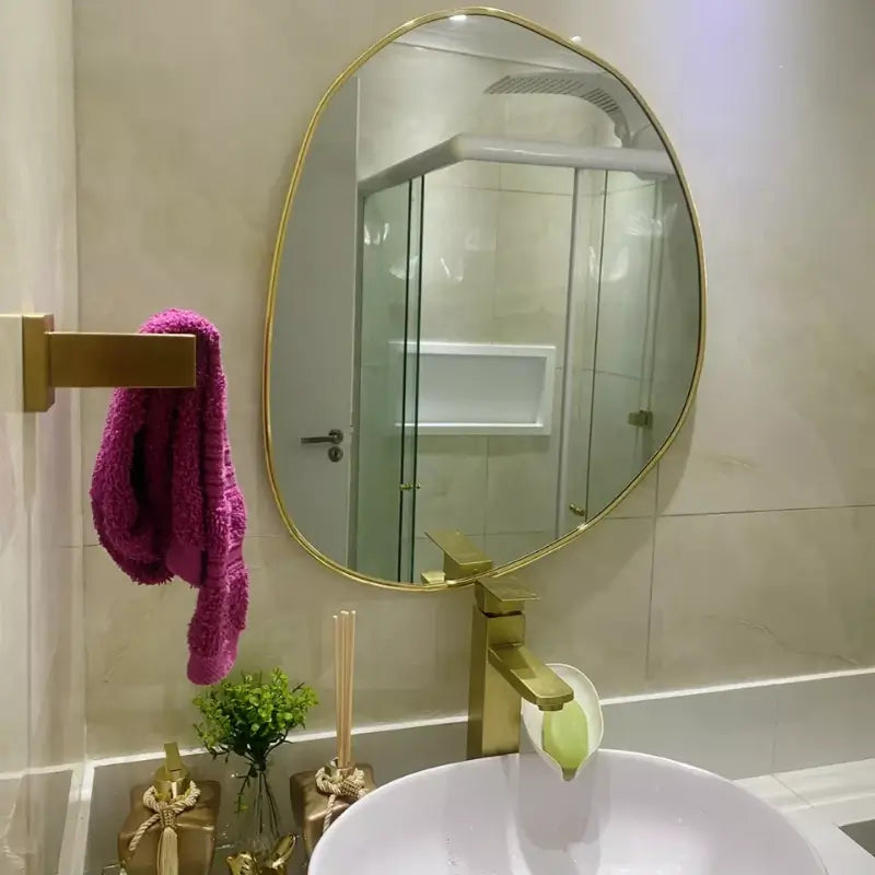 Espelho Organico com Moldura