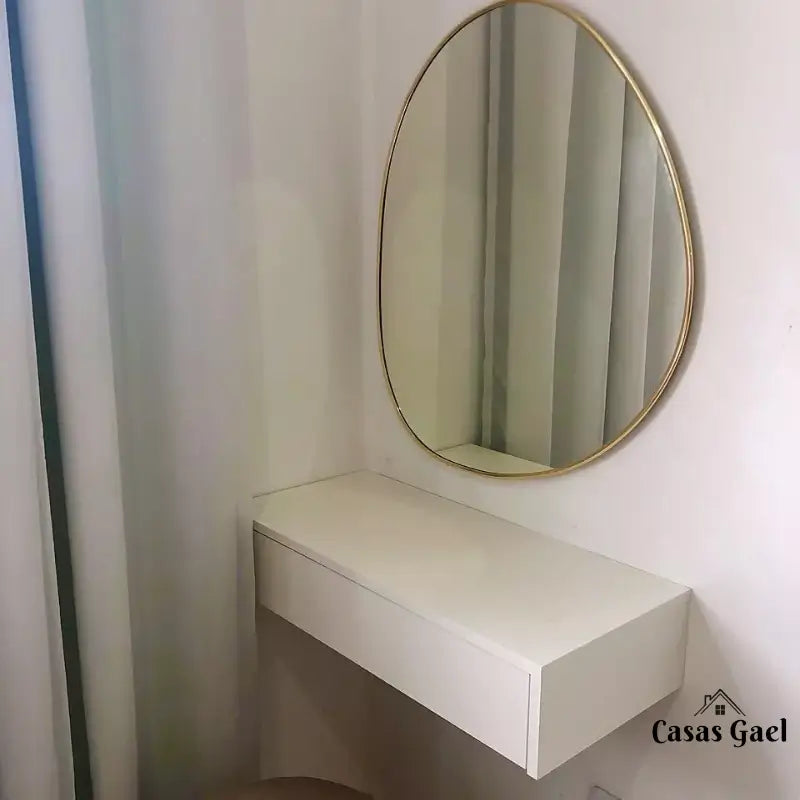 Espelho Organico com Moldura