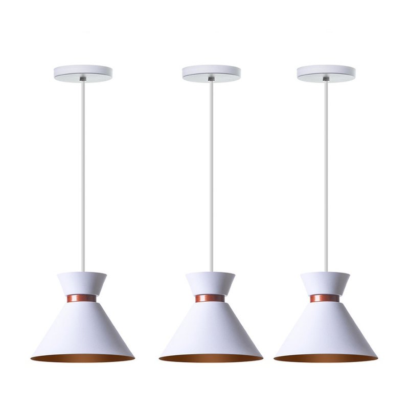 Kit 3 Pendentes Luminária de Teto Sofia - Casas Gael