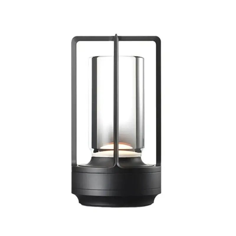 Luminária de Mesa Decorativa em Metal LED Dimerizável - Casas Gael