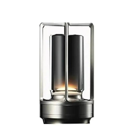 Luminária de Mesa Decorativa em Metal LED Dimerizável - Casas Gael