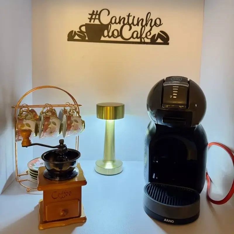 Luminária de Mesa LED Sem Fio