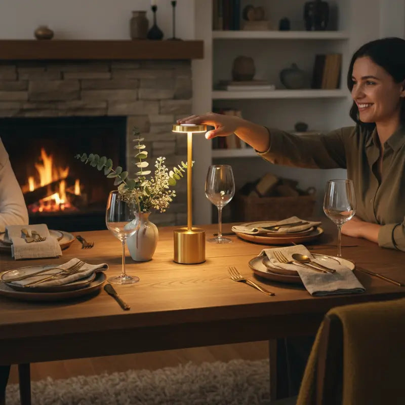 Luminária de Mesa sem Fio - Casas Gael