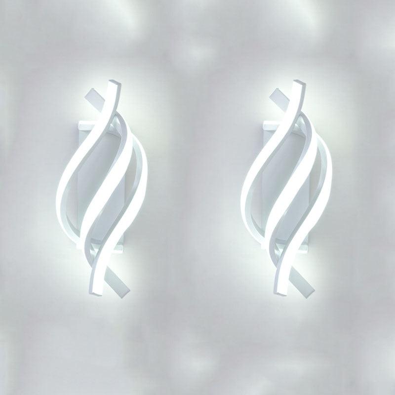 Luminária de Parede Espiral Moderna - Casas Gael