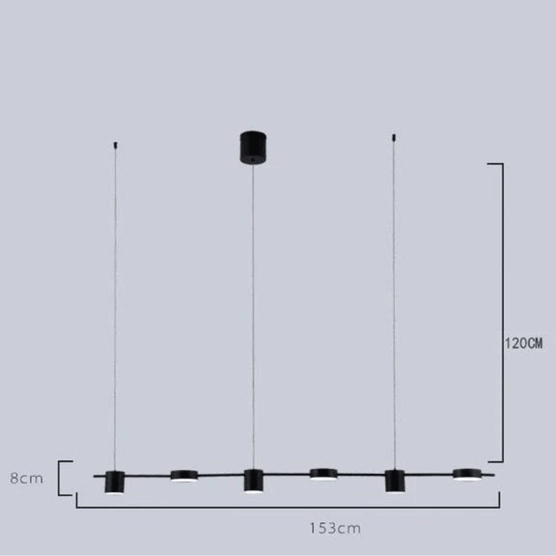 Lustre Moderno Para Sala Montreal - Casas Gael