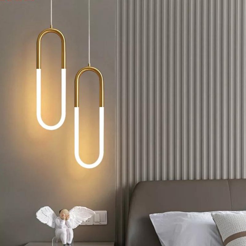 Pendente Minimalista Metal e Led - Casas Gael