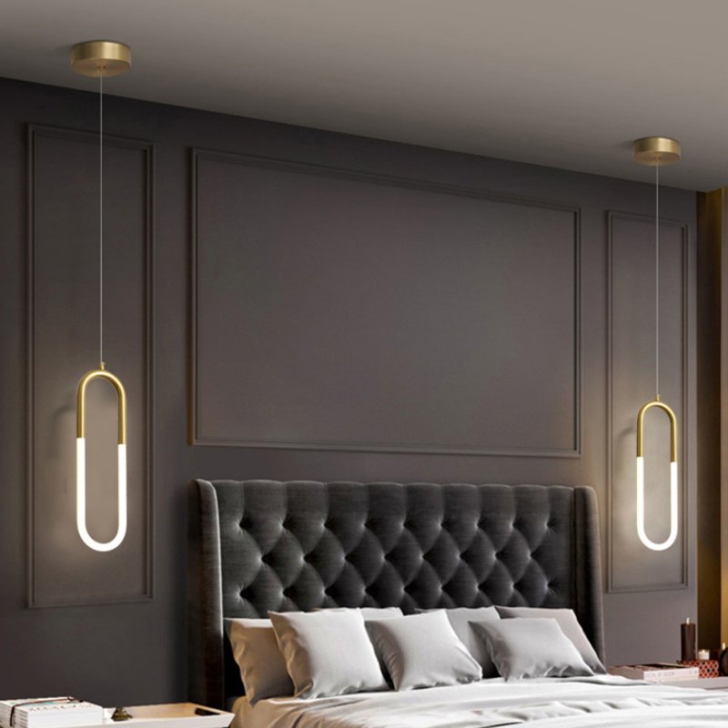 Pendente Minimalista Metal e Led - Casas Gael